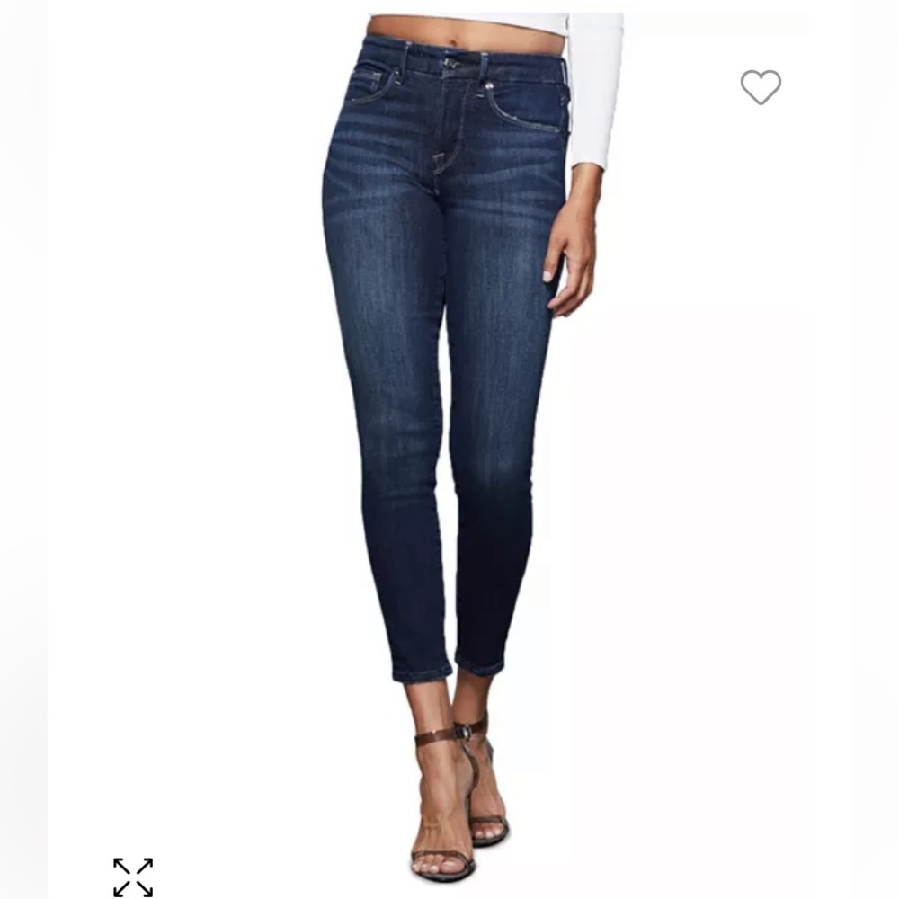 Good American Good Legs Cropped Jeans - Size 6 / 28